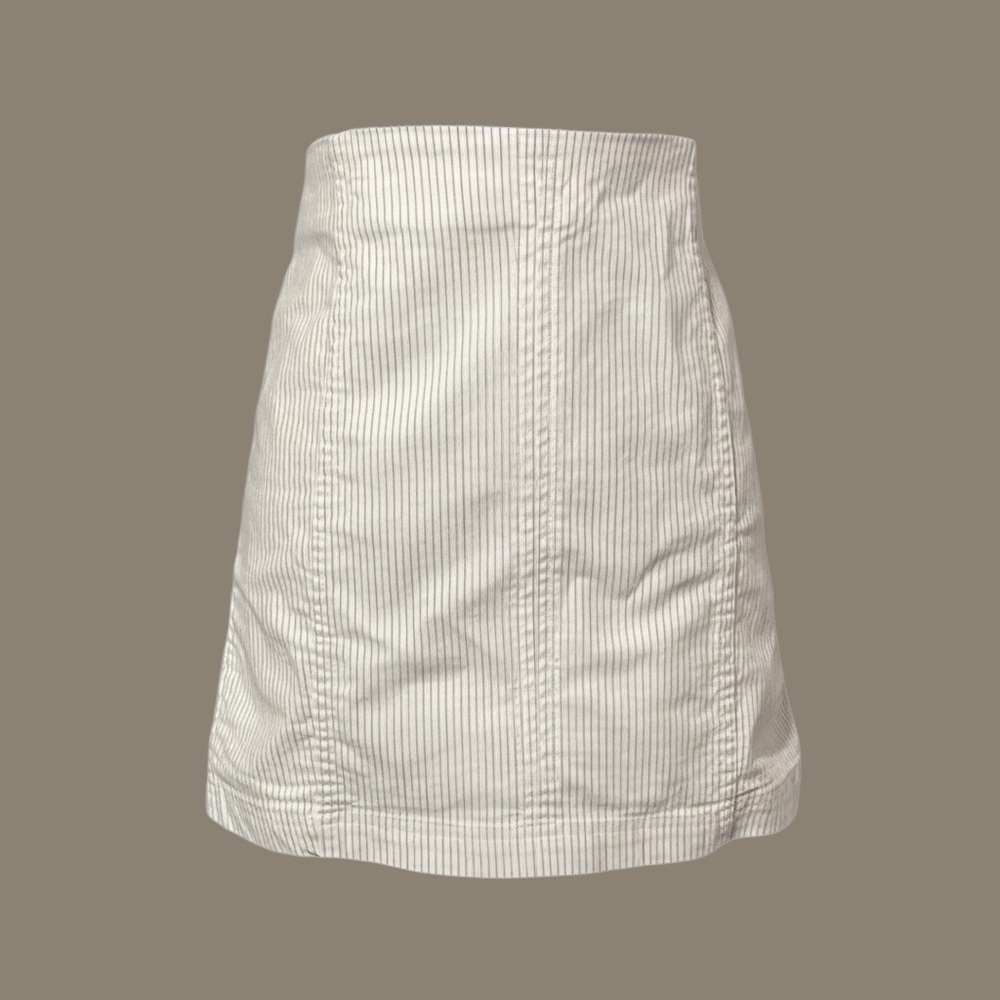 Free People Pinstripe Skirt